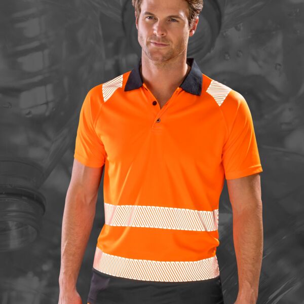 Recycled Safety Polo Shirt Thumbnail